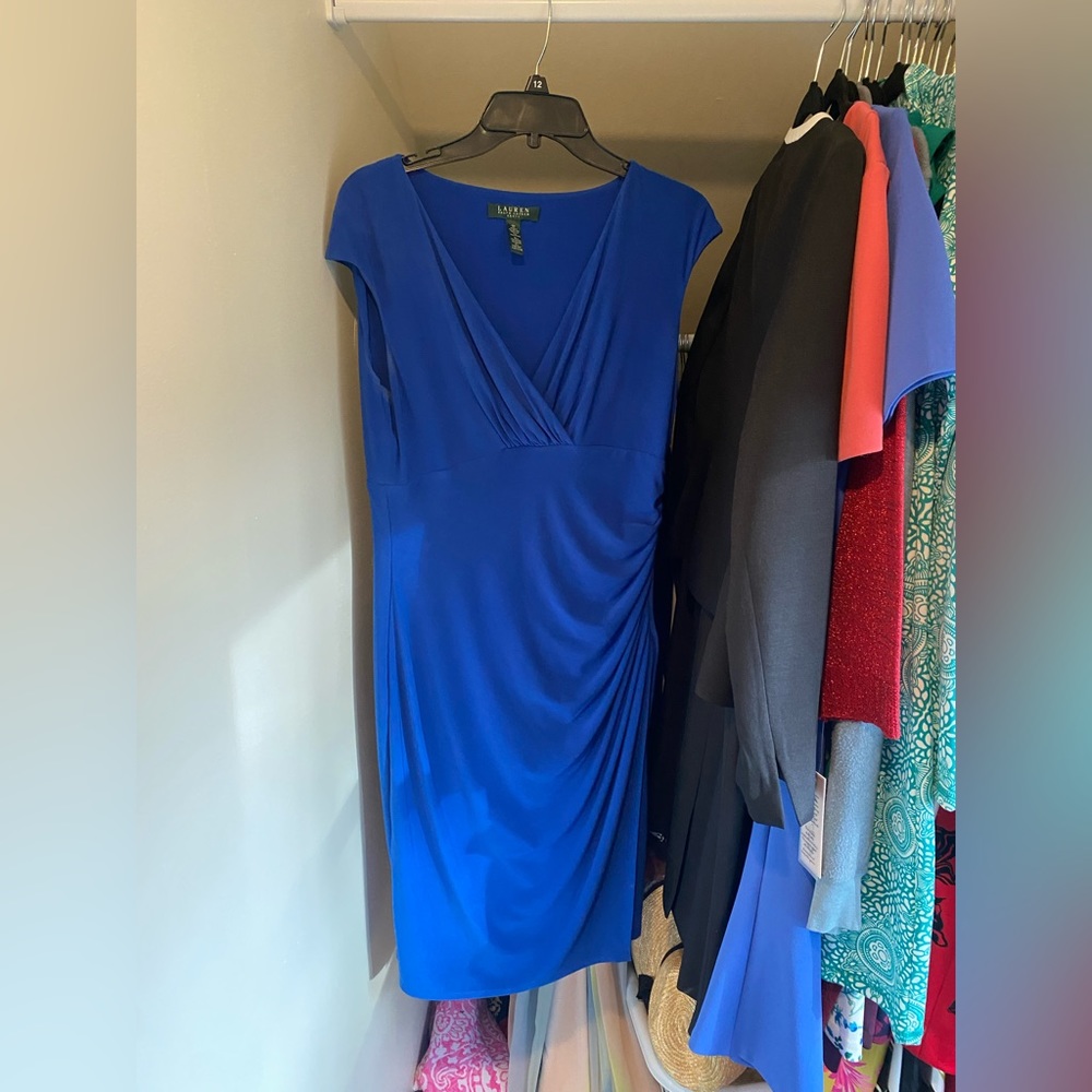 Blue Lauren Ralph Lauren Dress
